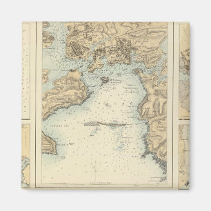 Havens en havens aan de zuidkust van Engeland Magneet