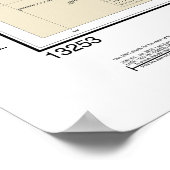 Havens van Plymouth, Kingston en Duxbury Chart Poster (Hoek)