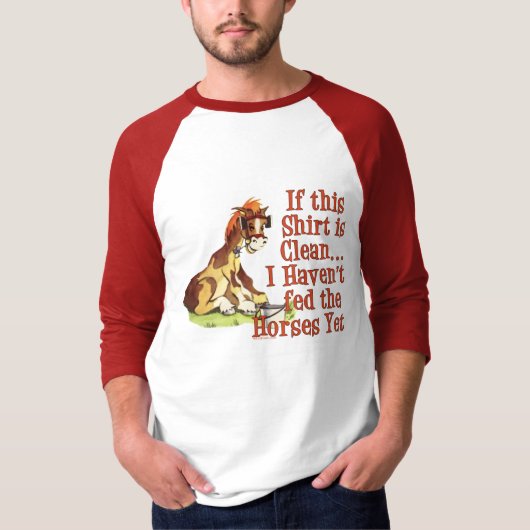 Havent gevoed Horses Toch T-shirt (Voorkant)