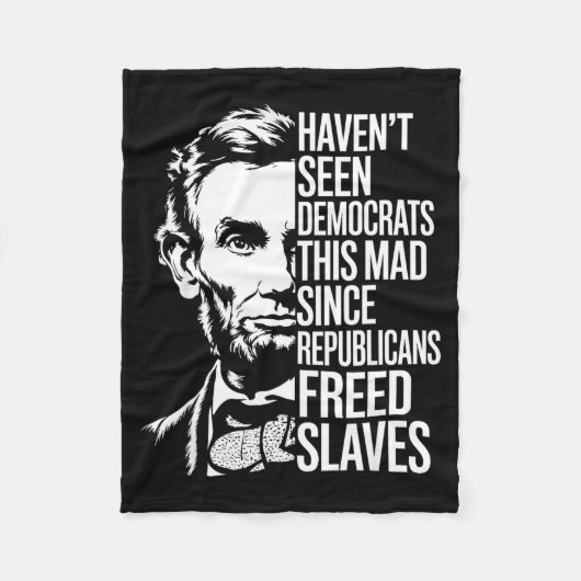 Haven't Seen Democrats This Mad Since Republicans  Fleece Deken (Voorkant)