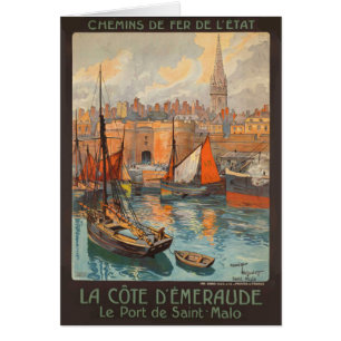 haventoerisme in de haven van Cote d'Emeraude Sai