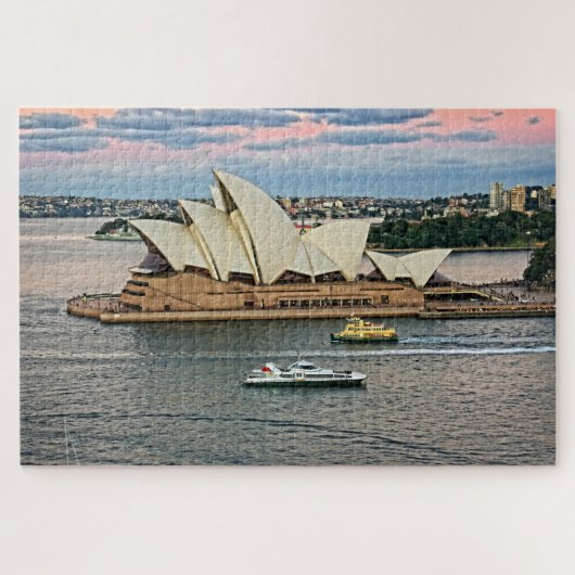 Havenverkeer - Sydney Opera House -20x30-1014 pc Legpuzzel (Horizontaal)