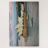 Havenverkeer - Sydney Opera House -20x30-1014 pc Legpuzzel (Verticaal)