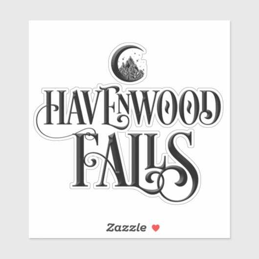 Havenwood Herfsten Logo Vinyl Decal Sticker (Vel)