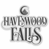 Havenwood Herfsten Logo Vinyl Decal Sticker (Voorkant)