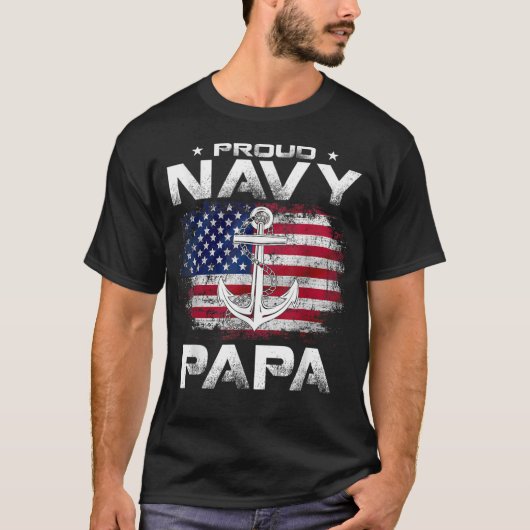 havenzeepapier met Amerikaanse F T-shirt (Voorkant)