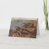  havenzegels, zeedieren voor het leven in de zee kaart (Voorkant)