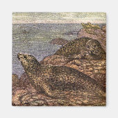  havenzegels, zeedieren voor het leven in de zee magneet (Voorkant)