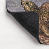  havenzegels, zeedieren voor het leven in de zee muismat (Hoek)