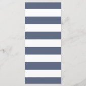 havenzijde | Nautische Kreeft Wedding Menu Kaart (Achterkant)