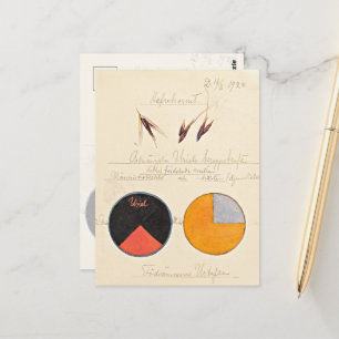 Haver, 1920, van Hilma af Klint Briefkaart