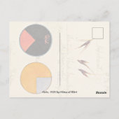 Haver, 1920, van Hilma af Klint Briefkaart (Achterkant)