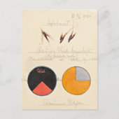 Haver, 1920, van Hilma af Klint Briefkaart (Voorkant)