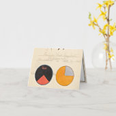 Haver, 1920, van Hilma af Klint Kaart (Gele Bloem)