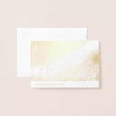 Haver in de zon folie kaarten (Met envelop)