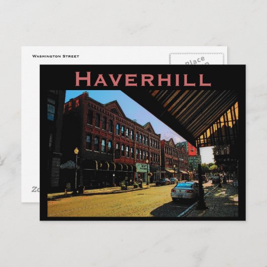 Haverhill Briefkaart (Voorkant / Achterkant)