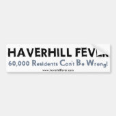 Haverhill bumper sticker (Voorkant)