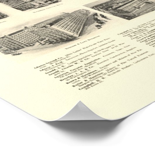 Haverhill, MA Panoramic Map - 1914 Poster (Hoek)