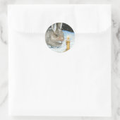 haverklap 20 ticker ronde sticker (Tas)