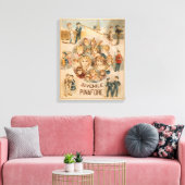 Haverly's jeugdtheater in New York Canvas Afdruk (Insitu (Woonkamer))