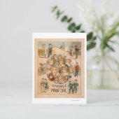 Haverly's New York Juvenile Pinafore Theater 2 Briefkaart (Staand voorkant)