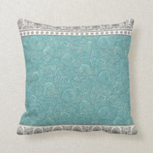 havermoutgroene blauwe decoratieve kussenhoes kussen