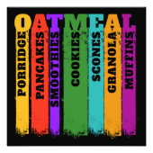  havermoutliefhebbers foto afdruk (Voorkant)