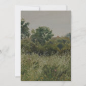  haverveld, beeldende kunst geïnspireerd save the  kaart (Achterkant)