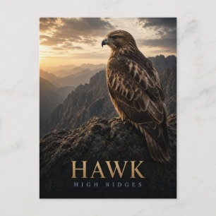 Havik Hoge Richels Wildlife DIER Briefkaart