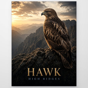 Havik Hoge Richels Wildlife DIER Briefkaart