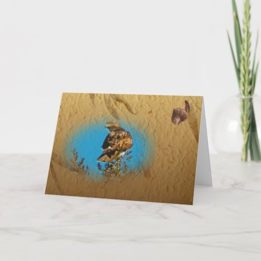 Havik Notecard Kaart (Voorkant)