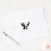 Havik Ronde Sticker (Envelop)