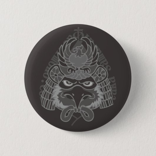 havik Samurai Ronde Button 5,7 Cm (Voorkant)