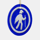 Havik Trail Markering Keramisch Ornament (Rechts)