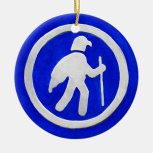Havik Trail Markering Keramisch Ornament