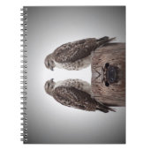 Haviken op een paal notitieboek (Voorkant)