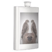 Haviken op een post heupfles (Rechts)