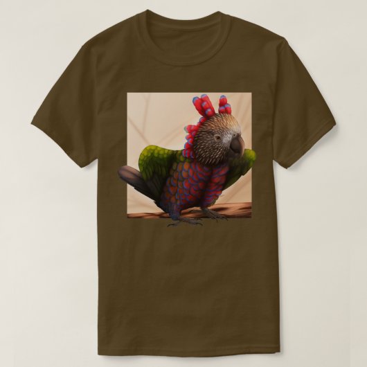 Havikoppapegaai T-shirt (Design voorkant)