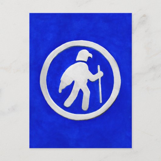 Havikspoor Markering Briefkaart (Voorkant)