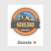 Haviland, Kansas Sticker (Vel)