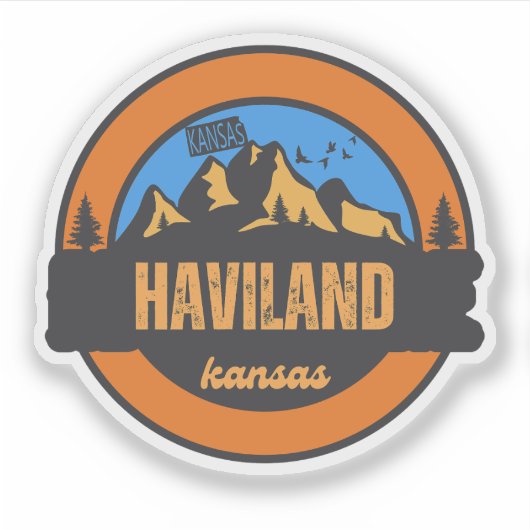 Haviland, Kansas Sticker (Voorkant)