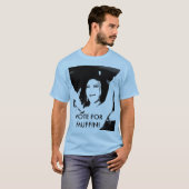 Haviland Stillwill STEMMEN VOOR MUFFIN! Edun t-shi T-shirt (Voorkant volledig)