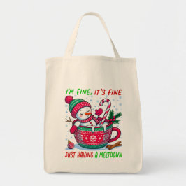 Having A Meltdown Tote Bag