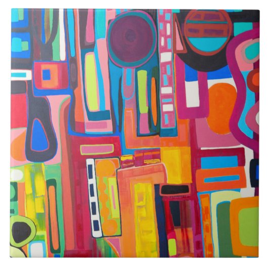 Havoc 6 x 6 keramische Tegel Tegeltje (Voorkant)