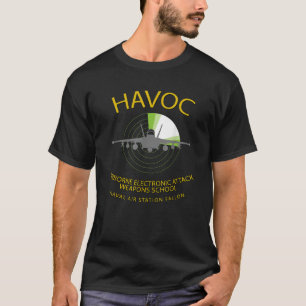 HAVOC Airborne Elektronische Aanvalswapens School  T-shirt