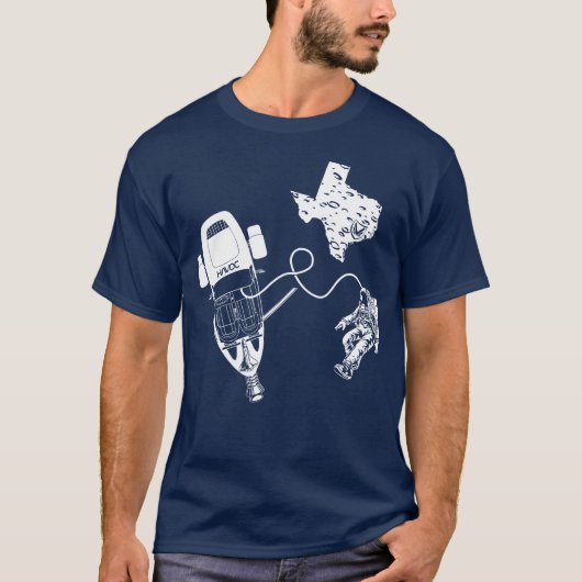 HAVOC Carmel in de ruimte T-shirt (Voorkant)