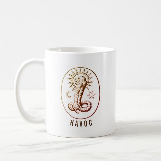 Havoc - Demiurg-symbool Koffiemok (Links)