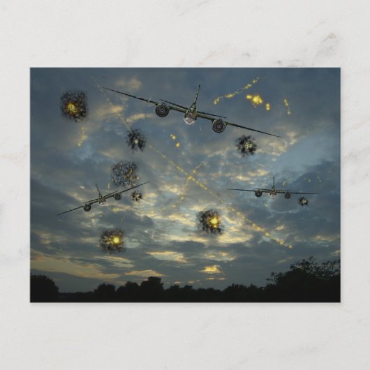 Havoc Head on Attack Briefkaart (Voorkant)