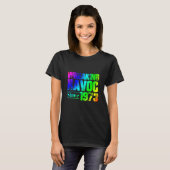 Havoc sinds 1973, regenboog van de Birthday Party T-shirt (Voorkant volledig)