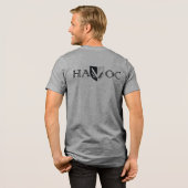 HAVOC Skully Venetië Tri-Blend Shirt (Voorkant)